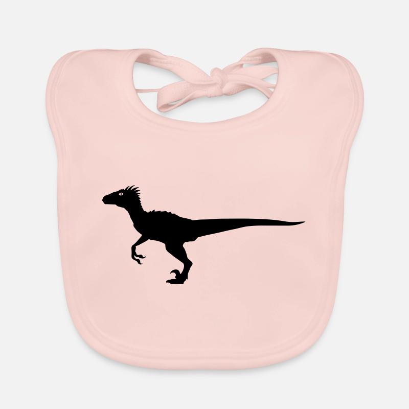Velociraptor Baby Bio-Lätzchen
