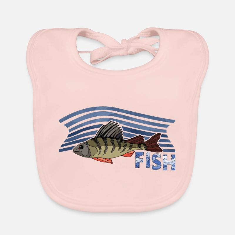 Poisson Bavoir bio Bébé