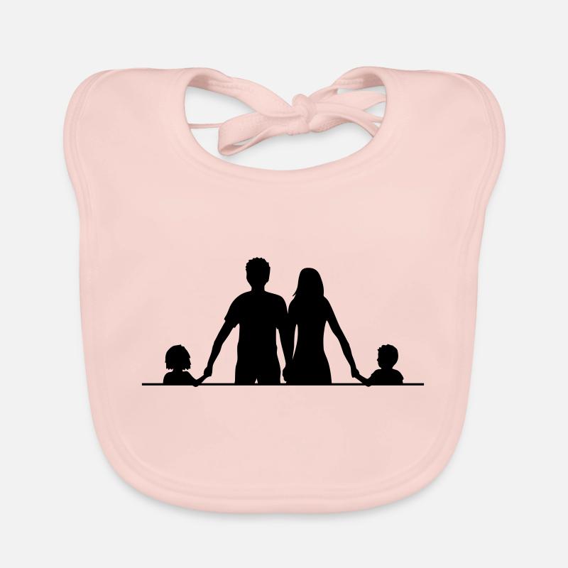 Insert Text family Organic Baby Bibs