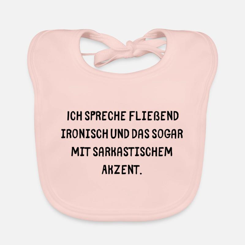 Ironisch Baby Bio-Lätzchen