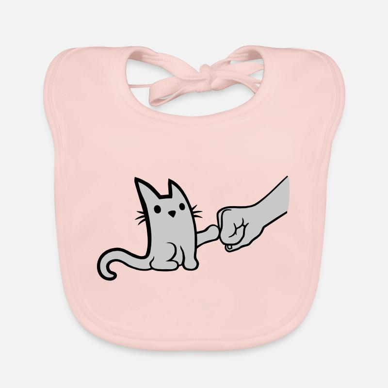 Pompe à poing Brofist Cat Bavoir bio Bébé