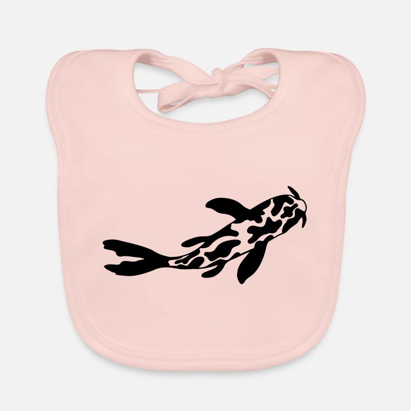 Modèle de vache Koi Fish Nishikigoi Bavoir bio Bébé