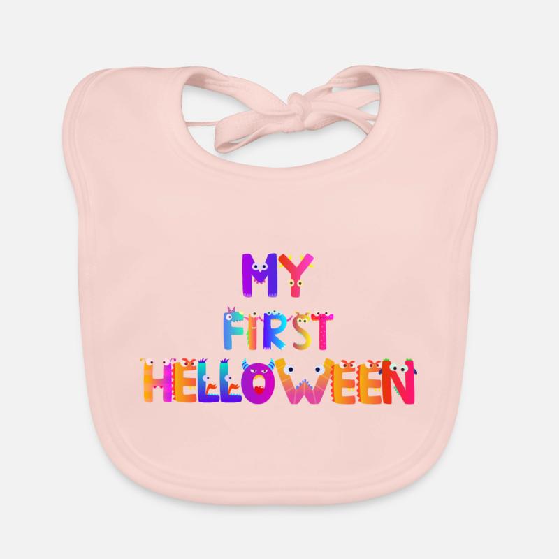 My First Halloween - Baby Bio-Lätzchen - Rose