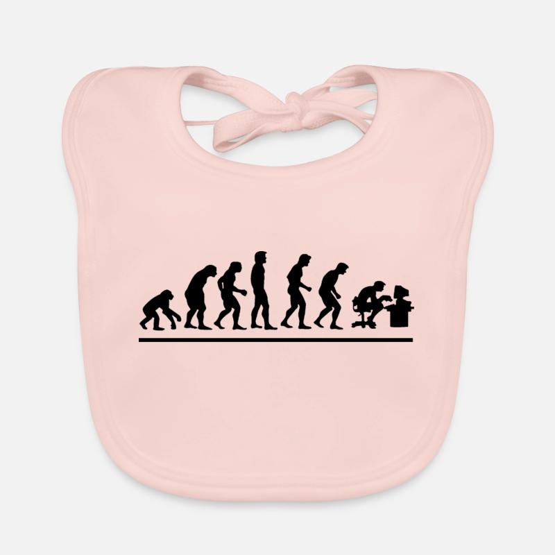 Évolution geek Bavoir bio Bébé