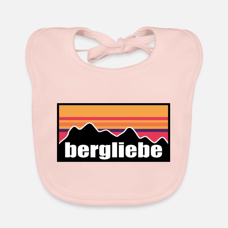 Berge Kletterer Natur Abenteuer Baby Bio-Lätzchen