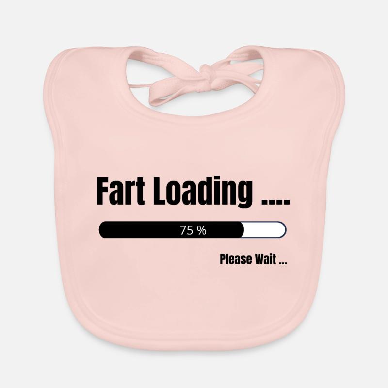 Fart Loading Organic Baby Bibs