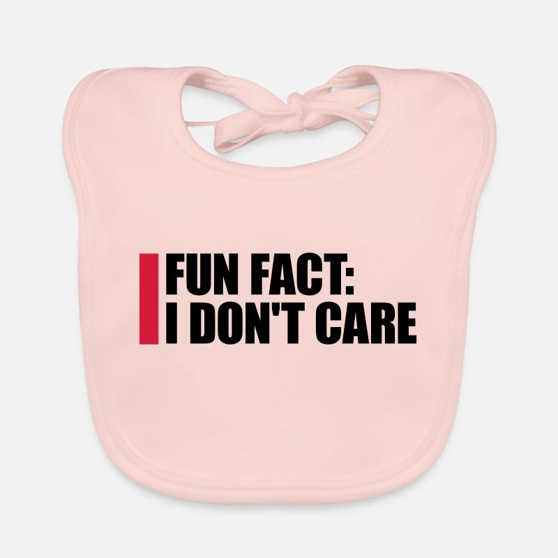 I dont care fact Baby Bio-Lätzchen