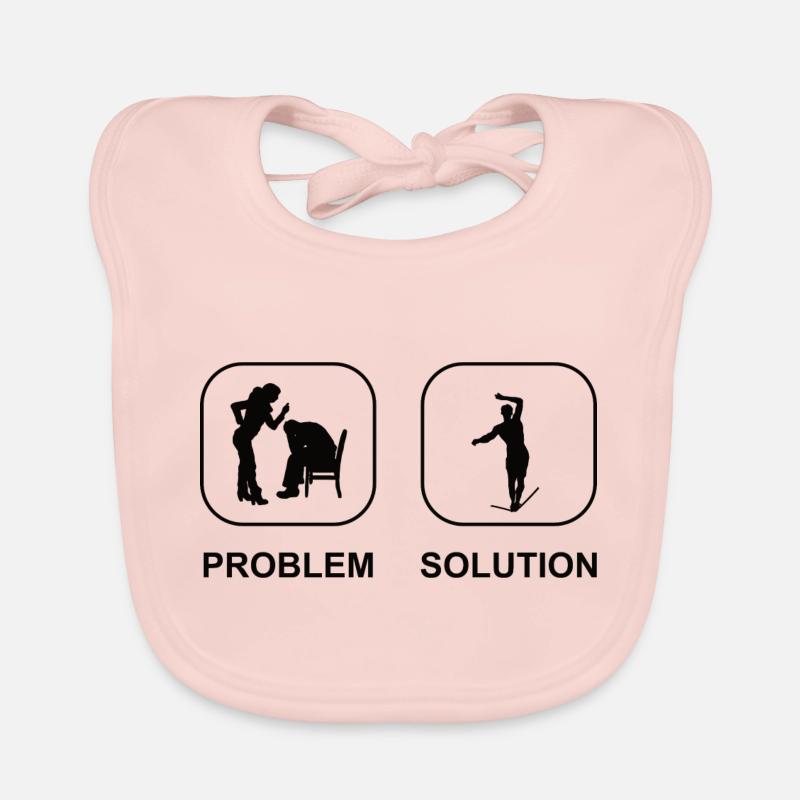 Slackline Tricklining Cadeau Slackliner Bavoir bio Bébé