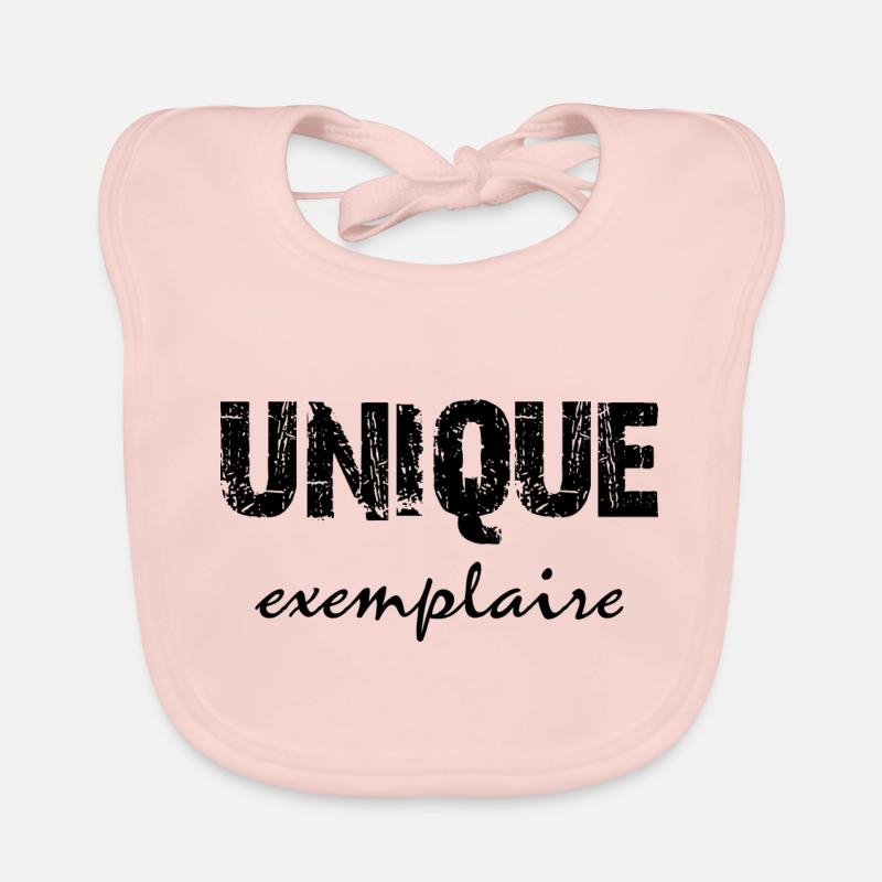 unique exemplaire Bavoir bio Bébé