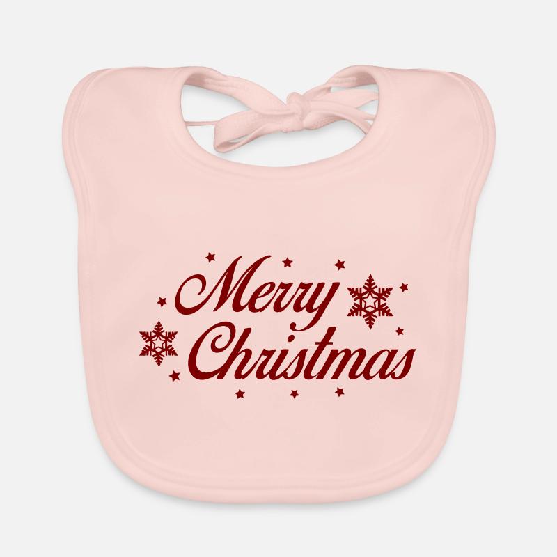 Joyeux Noël Bavoir bio Bébé