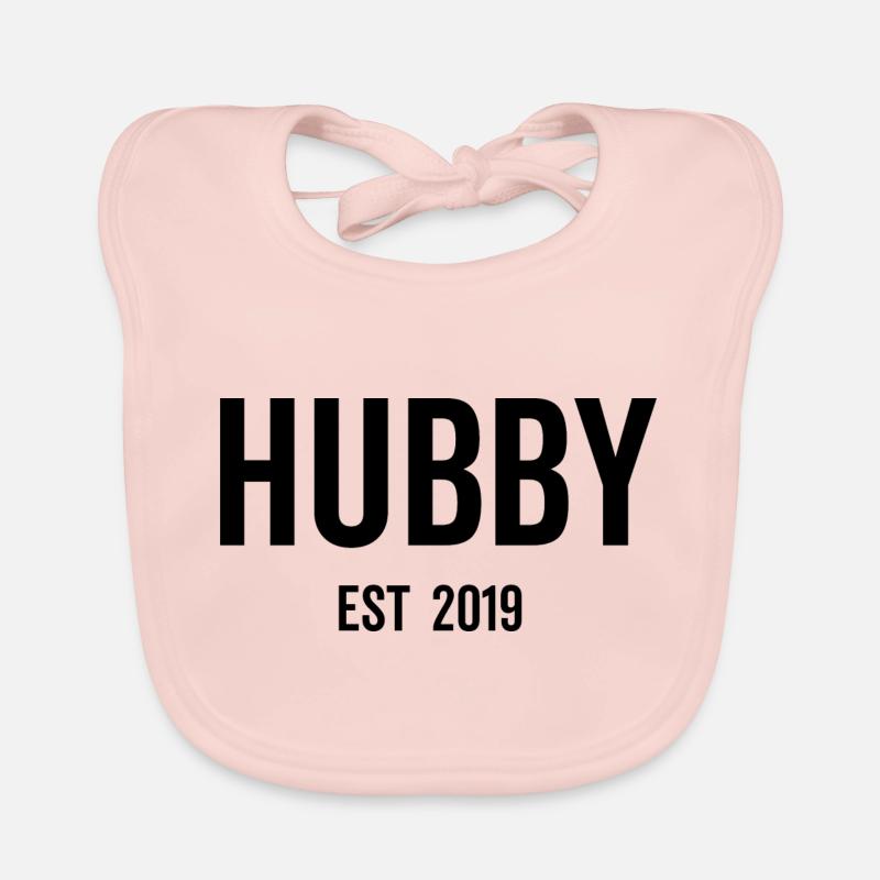Hubby Est 2019 Bavoir bio Bébé