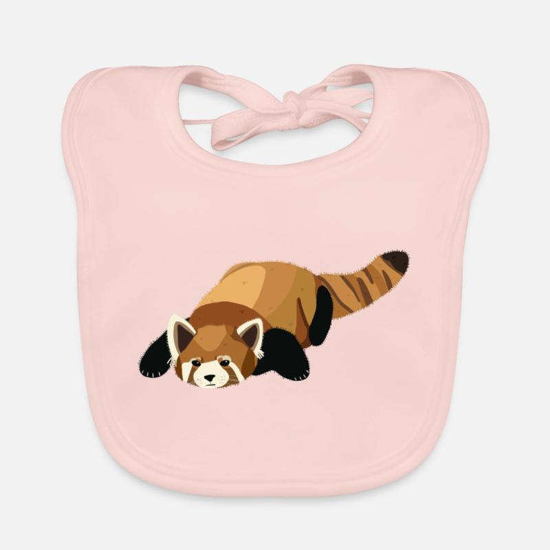 Panda Roux Bavoir bio Bébé