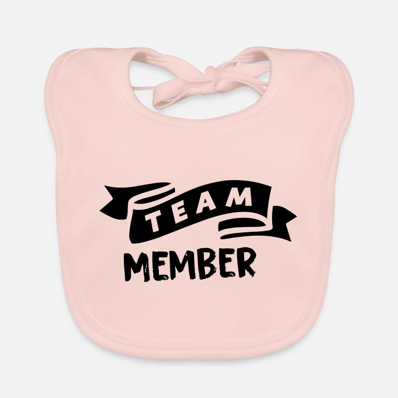 Team Member Organic Baby Bibs