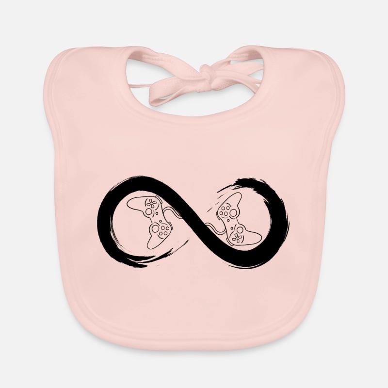 Infinite console Organic Baby Bibs
