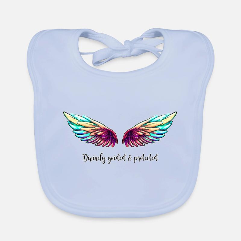 DIVINEMENT GUIDÉ & PROTÉGÉ - Piano à queue Bavoir bio Bébé