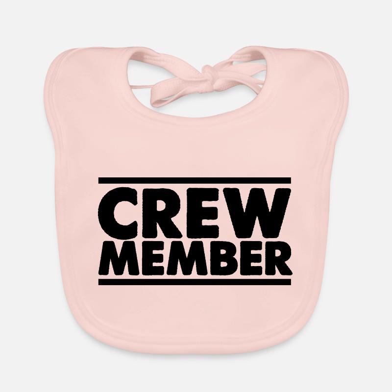 Crew Member Organic Baby Bibs