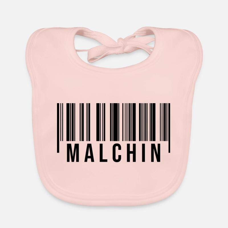 Malchin Strichcode Baby Bio-Lätzchen