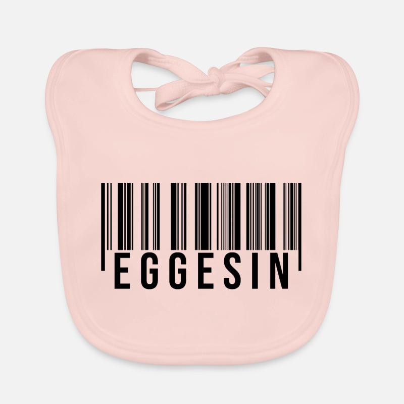 Eggesin Strichcode Baby Bio-Lätzchen