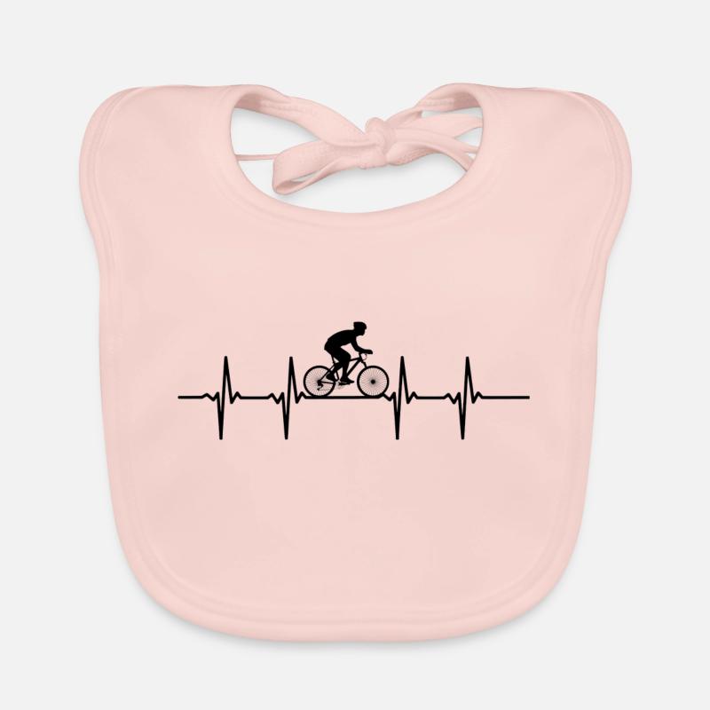Fahrrad Lover Baby Bio-Lätzchen