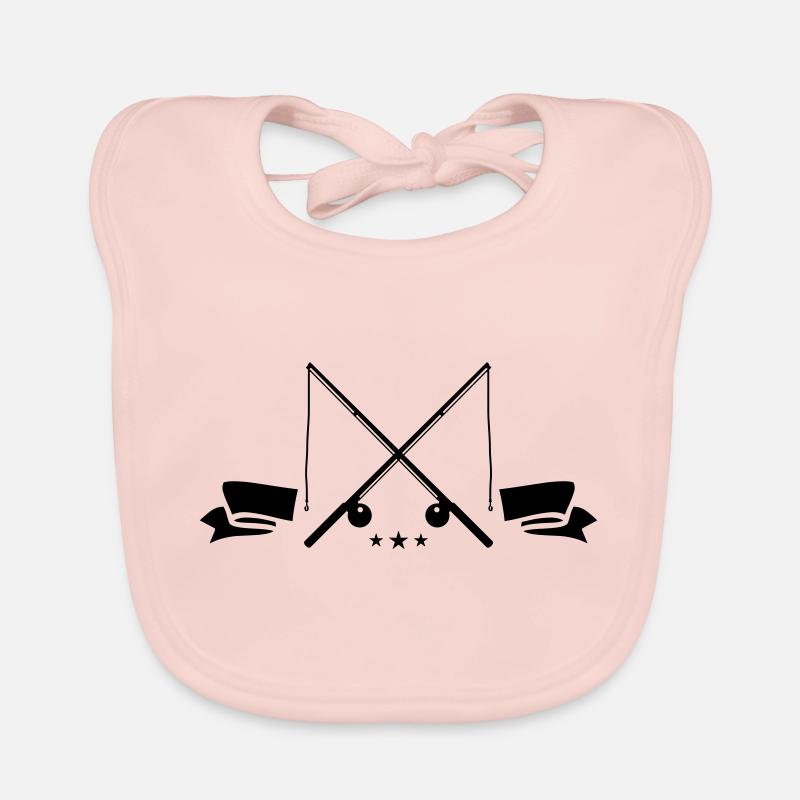 angelrute symbol Baby Bio-Lätzchen