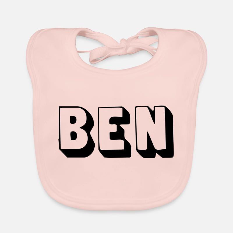 Name - Ben Organic Baby Bibs