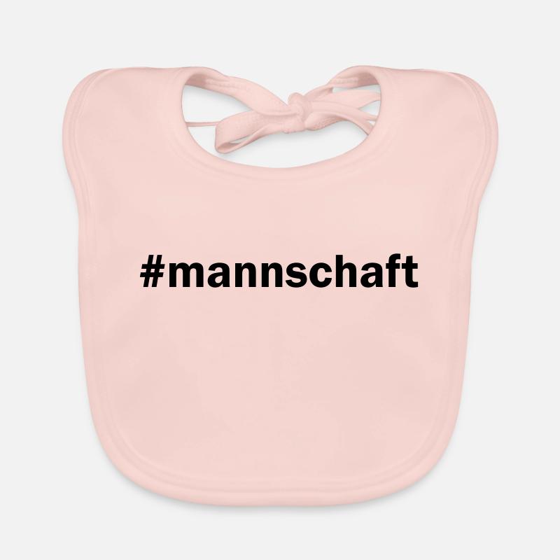 #mannschaft Mannschaft Baby Bio-Lätzchen