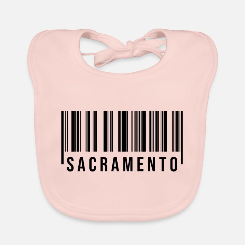 Sacramento Strichcode Baby Bio-Lätzchen