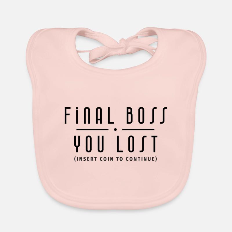 Final Black Gamer Version Bavoir bio Bébé