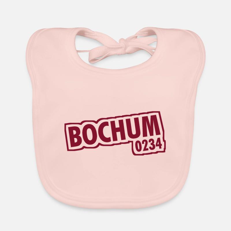 Bochum - 0234 - Dialling Code - NRW - Ruhrpott Organic Baby Bibs
