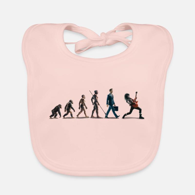 Evolution Guitar Player 06 2024 2 Baby Bio-Lätzchen