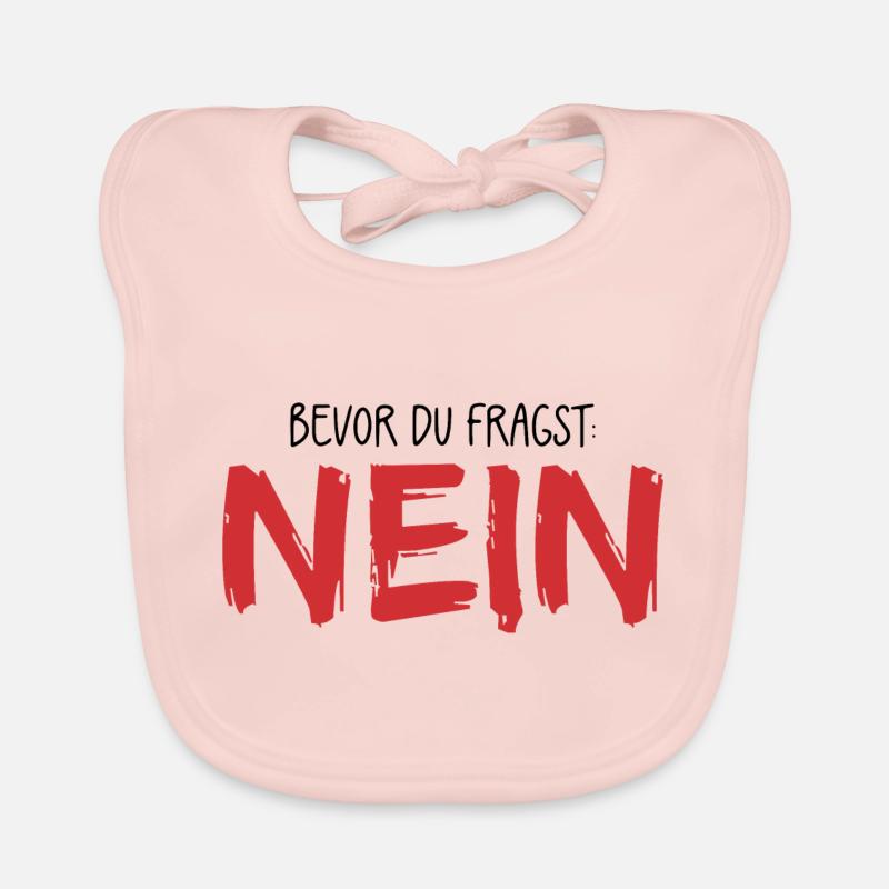 Avant que vous ne demandiez : Non Bavoir bio Bébé
