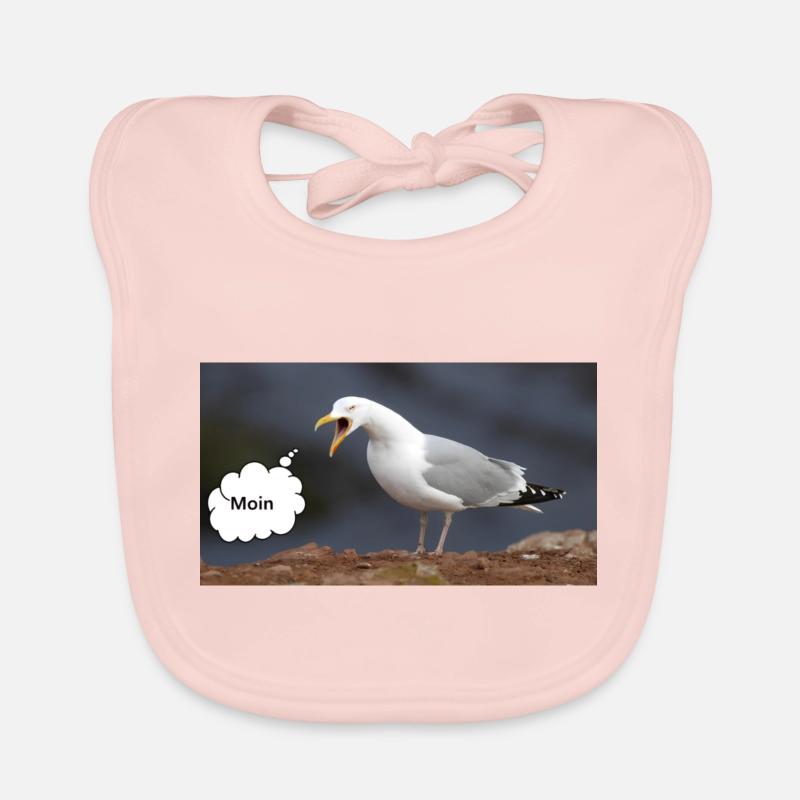 Moin Möwe Baby Bio-Lätzchen