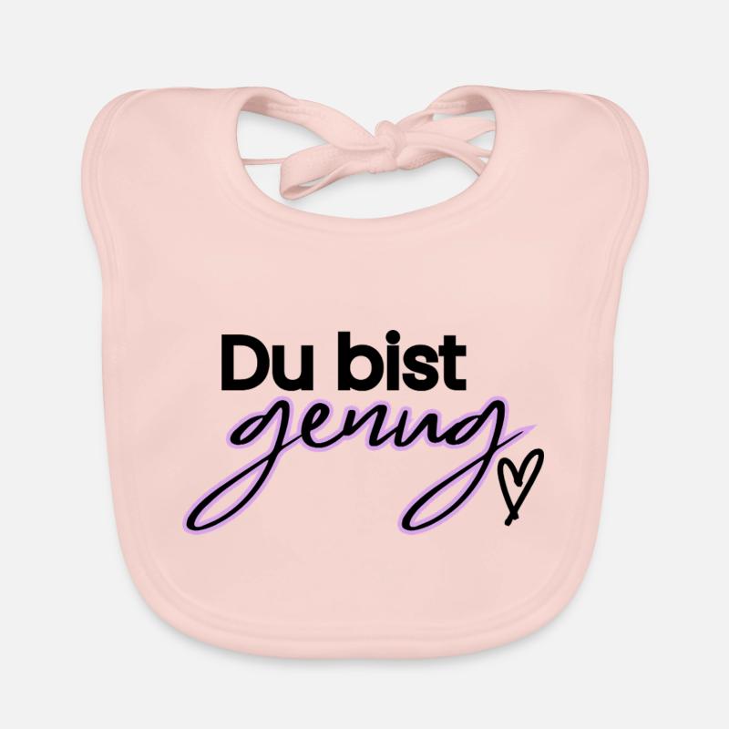 Du bist genug Baby Bio-Lätzchen