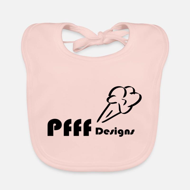 Pfff Designs - Baby Bio-Lätzchen - Rose