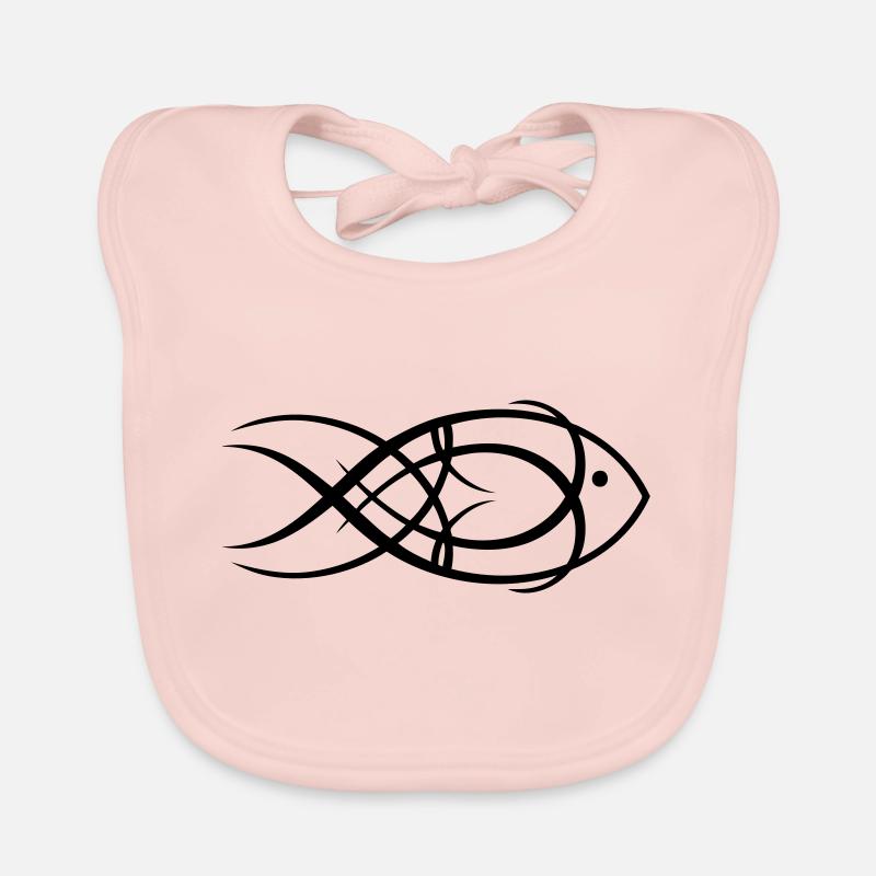 Tribal Fish Baby Bio-Lätzchen