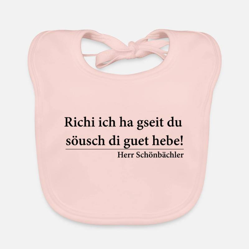 Richi Söusch di hebe Baby Bio-Lätzchen