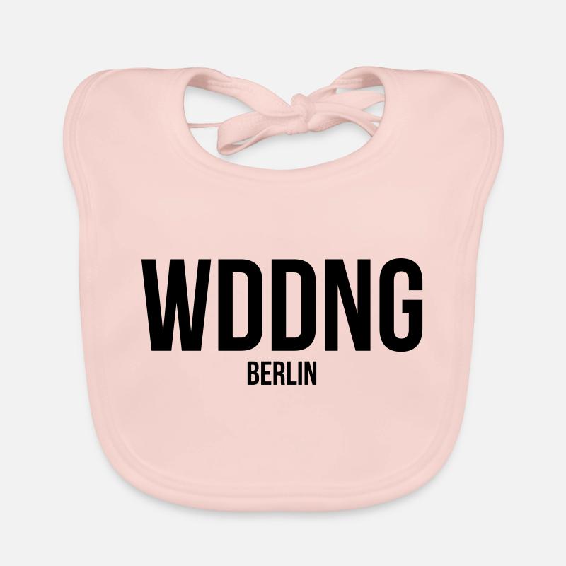 MARIAGE BERLIN Bavoir bio Bébé