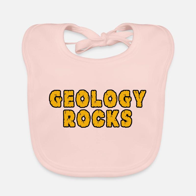 ROCHES GEOLOGY Bavoir bio Bébé