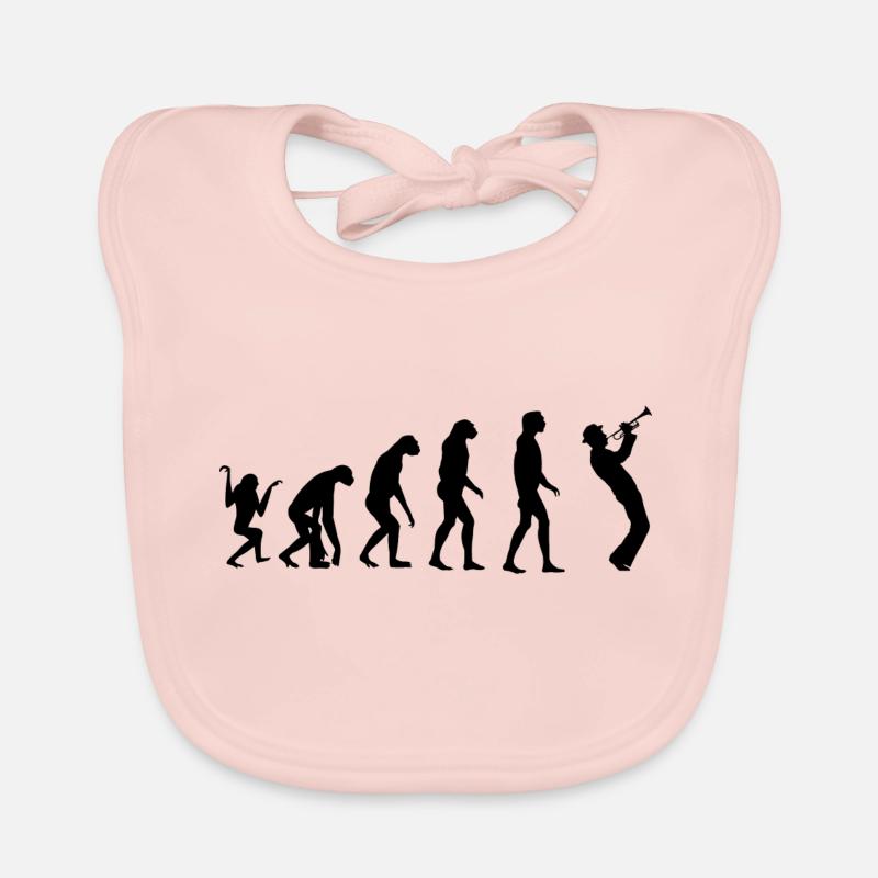 Evolution trumpet Organic Baby Bibs