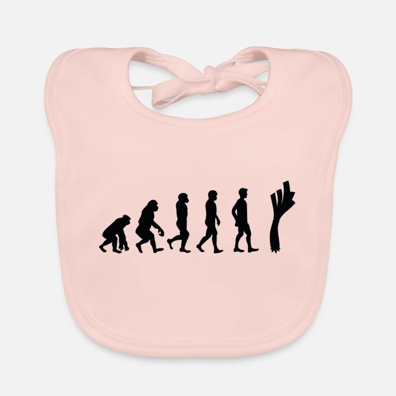 évolution poireau Bavoir bio Bébé