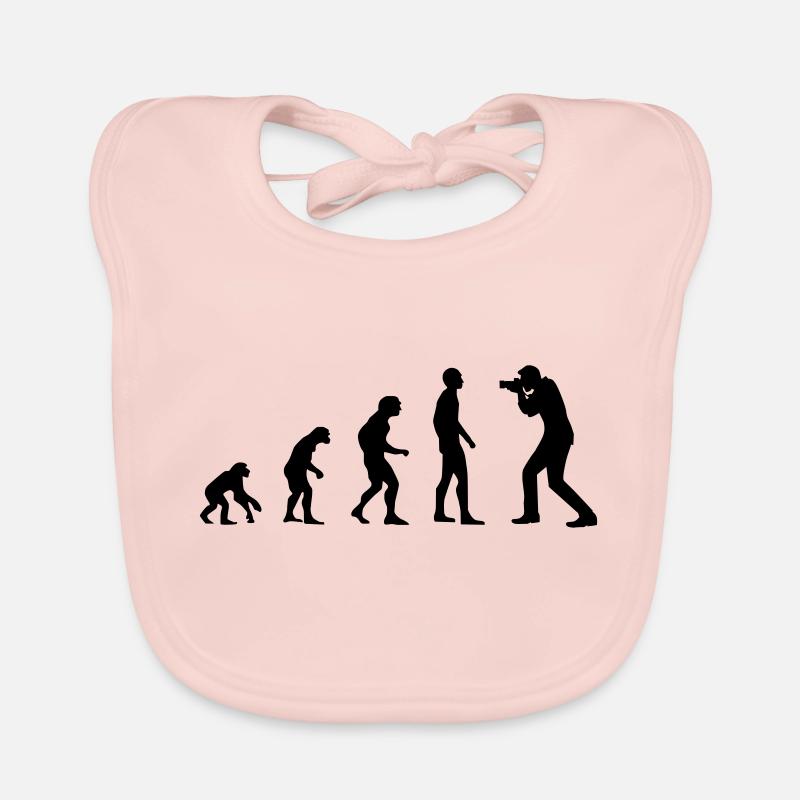 Evolution photographer Organic Baby Bibs