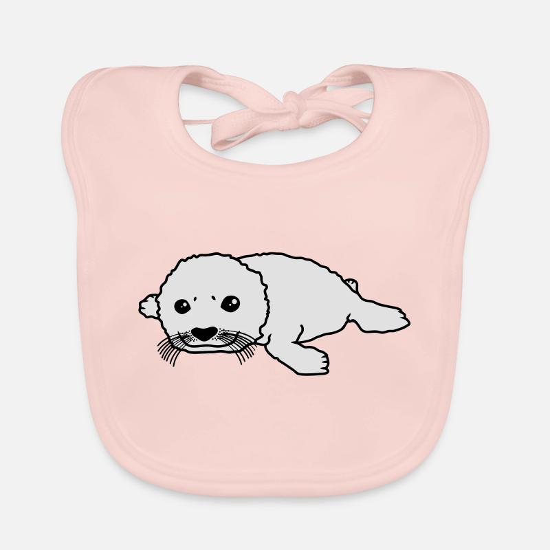 cute_baby_seal Baby Bio-Lätzchen