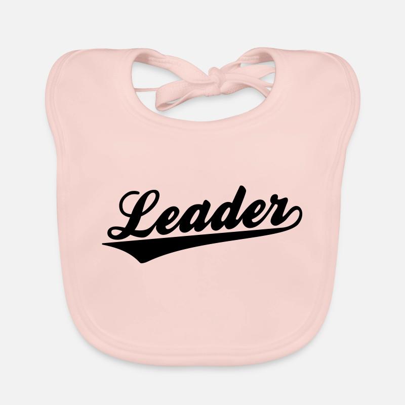 Leader - Bavoir bio Bébé - rose