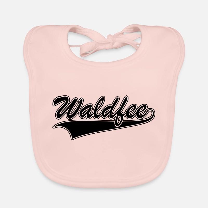 Waldfee - Baby Bio-Lätzchen - Rose