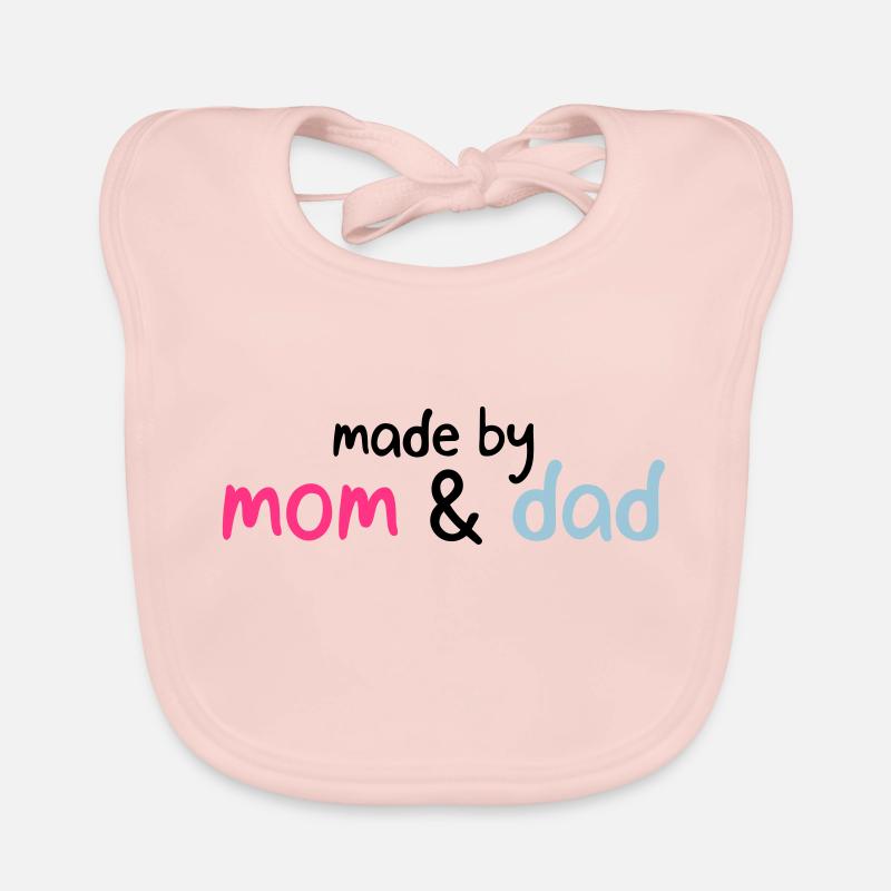 faite par maman et papa Bavoir bio Bébé