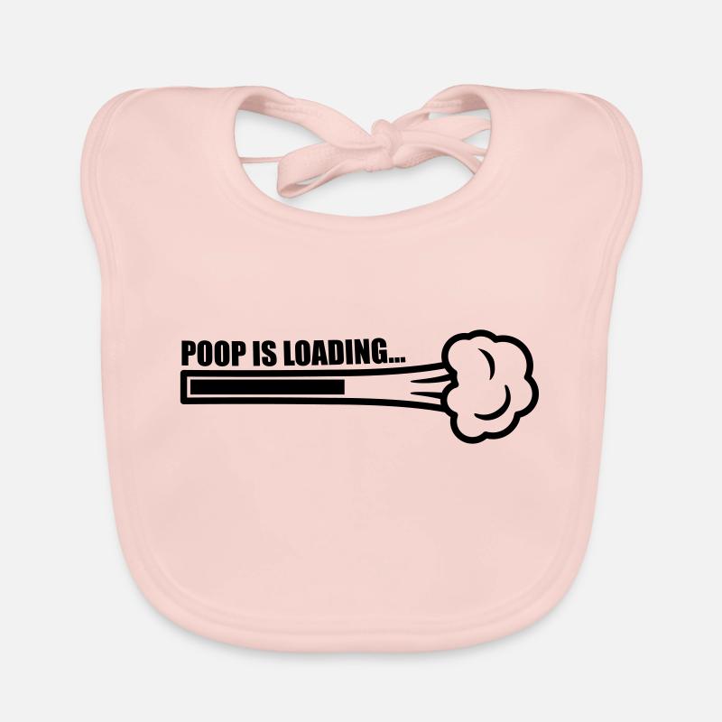 Poop Is Loading Baby Bio-Lätzchen