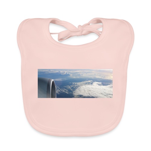 Flugzeug Himmel Wolken Australien - Baby Bio-Lätzchen