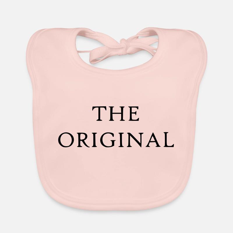 Statement Spruch The Original Baby Bio-Lätzchen