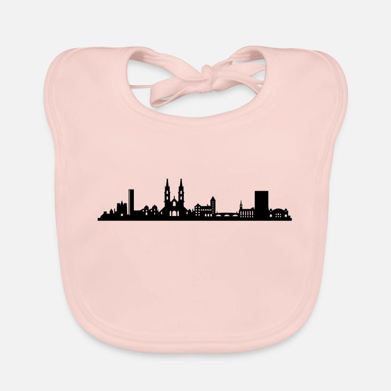 Skyline Basel Baby Bio-Lätzchen