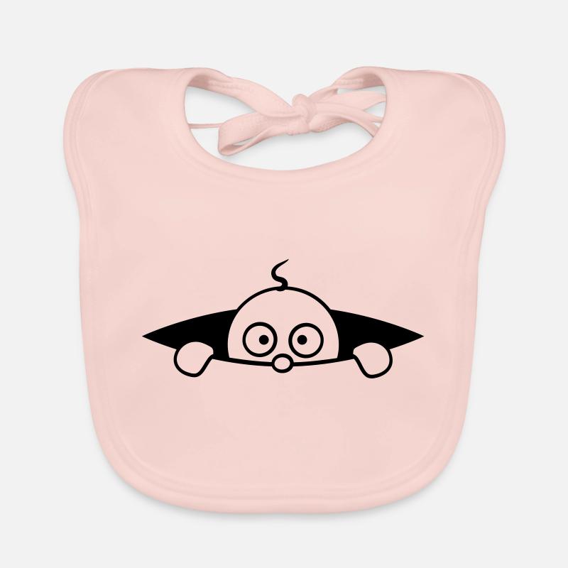 Lit de bébé sur le ventre Bavoir bio Bébé